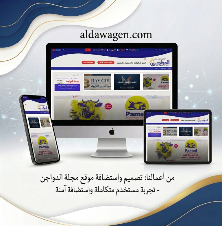 موقع الدواجن ظ دوت كوم فور هوست لتصميم واستضافة مواقع الانترنت